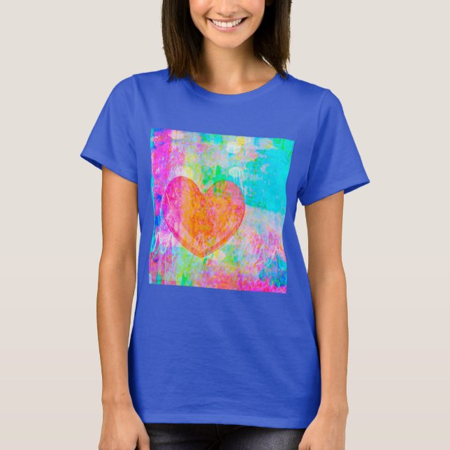 T-shirt Coeur Boho (Devant)