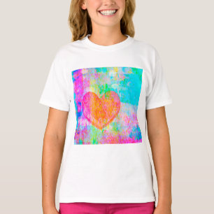 T-shirt Coeur Boho