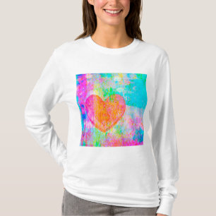 T-shirt Coeur Boho