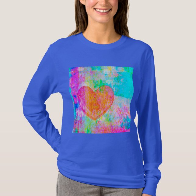 T-shirt Coeur Boho (Devant)