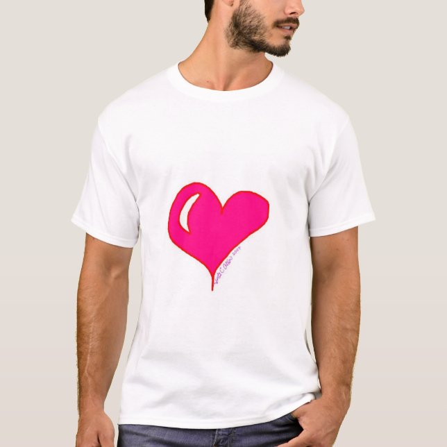 T-shirt Cœur Brillant (Devant)
