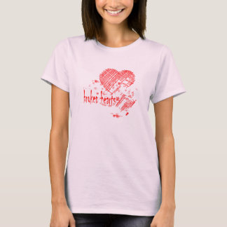 T-shirt coeur brisé