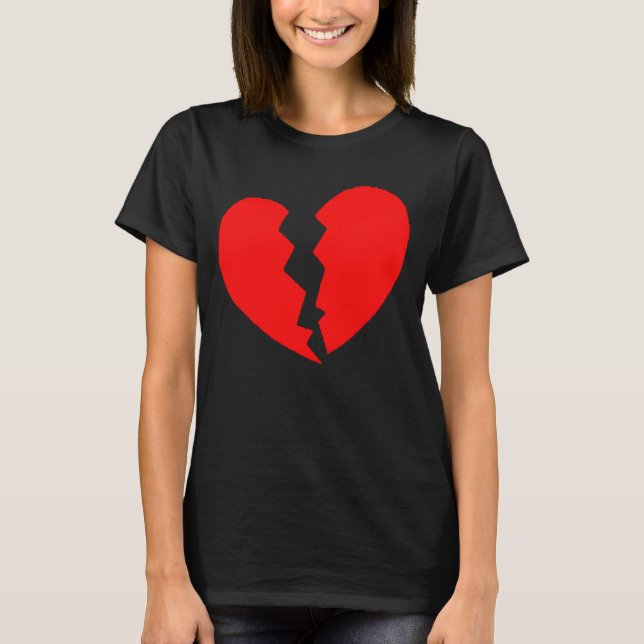 T-SHIRT COEUR BRISÉ (Devant)
