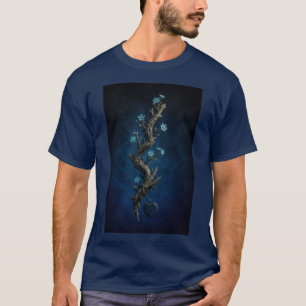T-shirt Cœur Brisé Myosotis Surréaliste