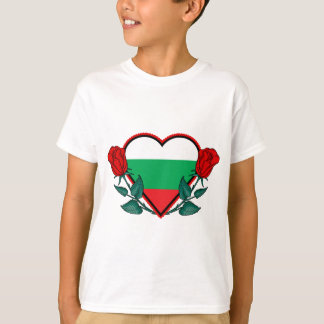 T-shirt Coeur Bulgarie