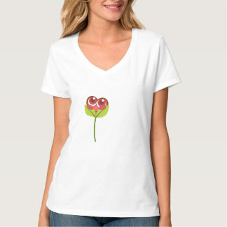 T-shirt cœur cache-cache