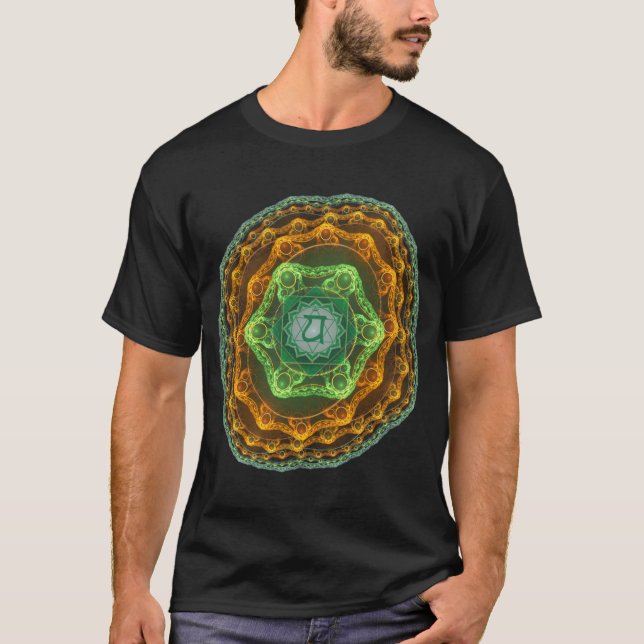 T-shirt Coeur Chakra (Devant)