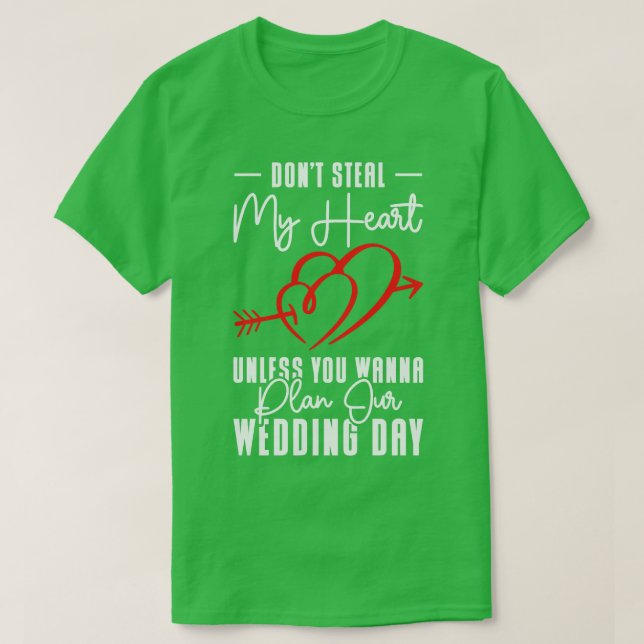 T-shirt Coeur Couple Mariage Relation Romance Citations (Design devant)