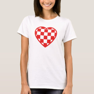 T-shirt Cœur croate
