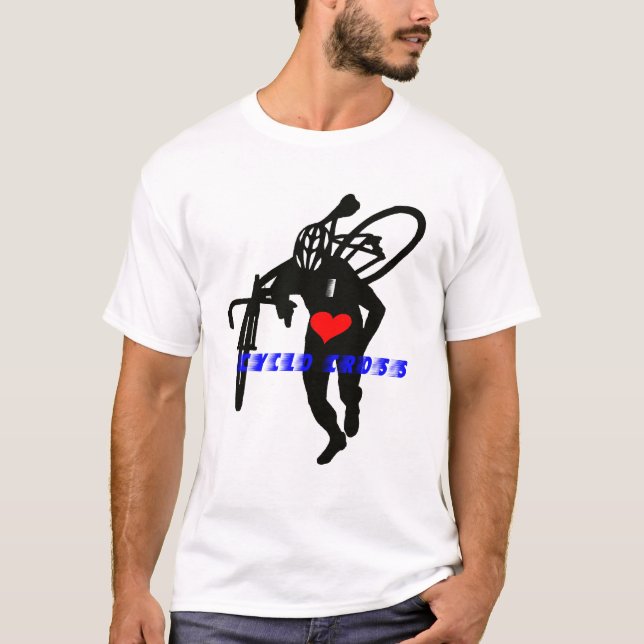 T-shirt Coeur croisé d'homme (Devant)