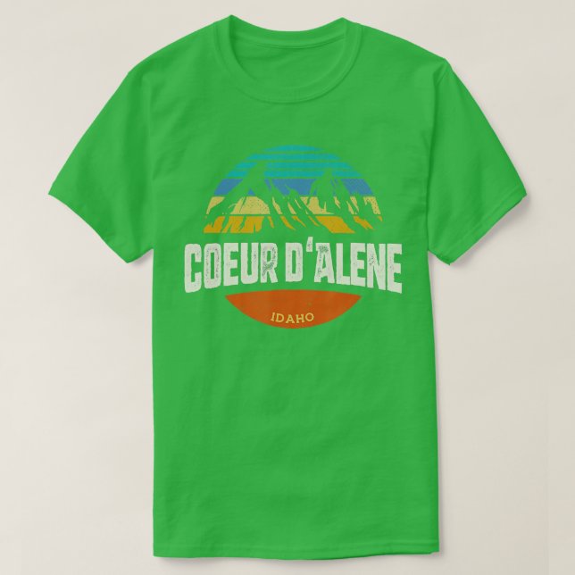 T-shirt Coeur D AleneIdaho (Design devant)