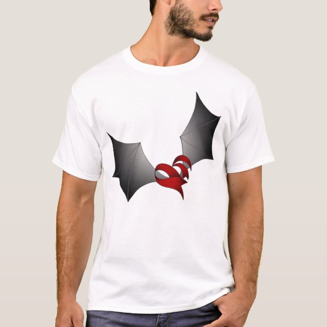 T-shirt Coeur d'aile chauve-souris (Devant)