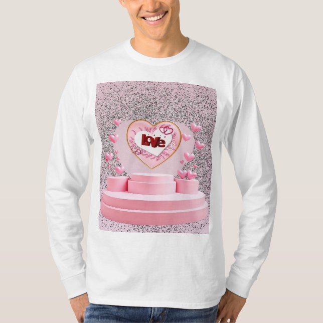 T-shirt Coeur d'amour (Devant)