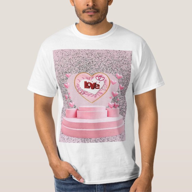 T-shirt Coeur d'amour (Devant)