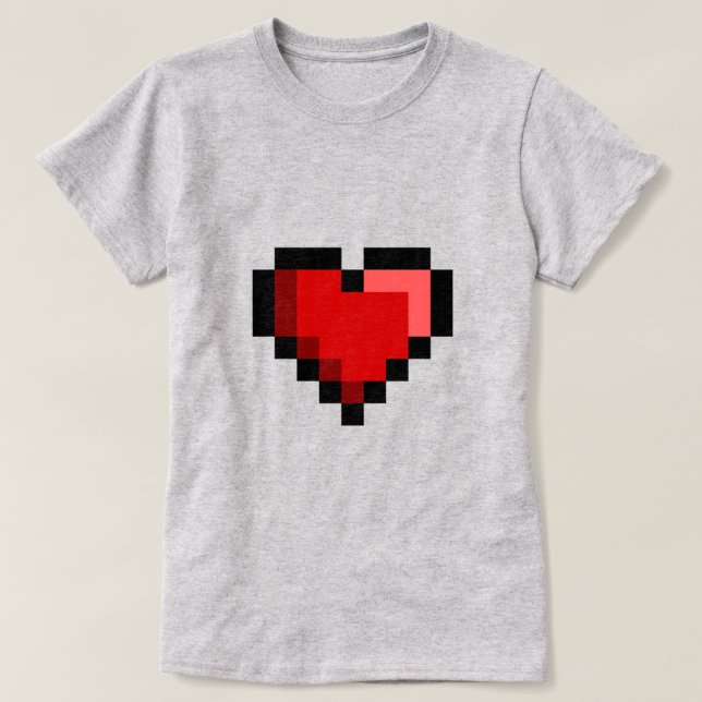 T-shirt Coeur d'amour (Design devant)
