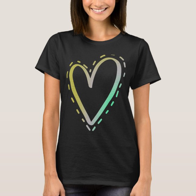 T-shirt Coeur d'amour 22 (Devant)
