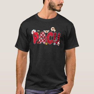 T-shirt Cœur d'amour mignon Stéthoscope Réadaptation Vie d