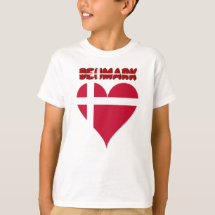 T-shirt Coeur danois