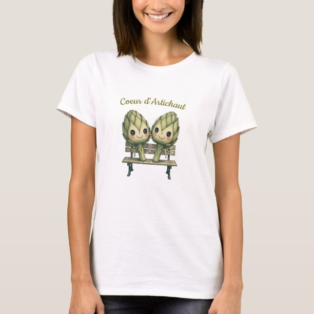 T-shirt Cœur d'Artichaut (Devant)