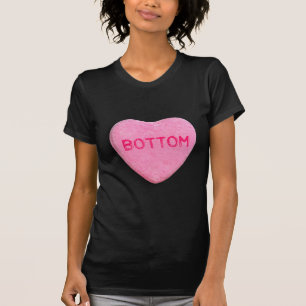 T-shirt Coeur de bonbons inférieur