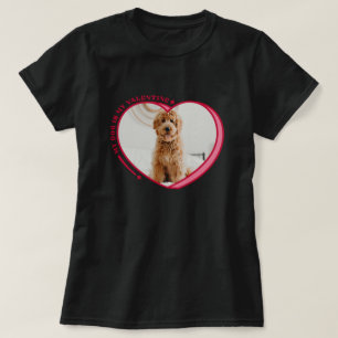 T-shirt Coeur de bonbons mignon Mon chien est ma Saint-Val