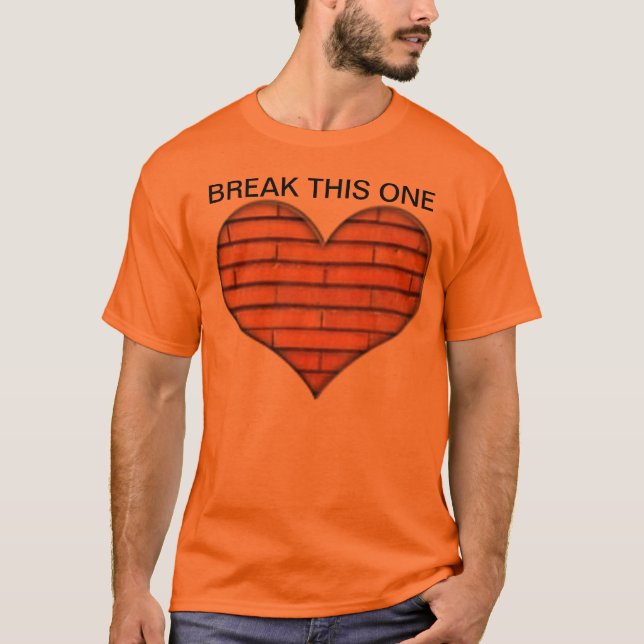 T-shirt Coeur de brique (Devant)