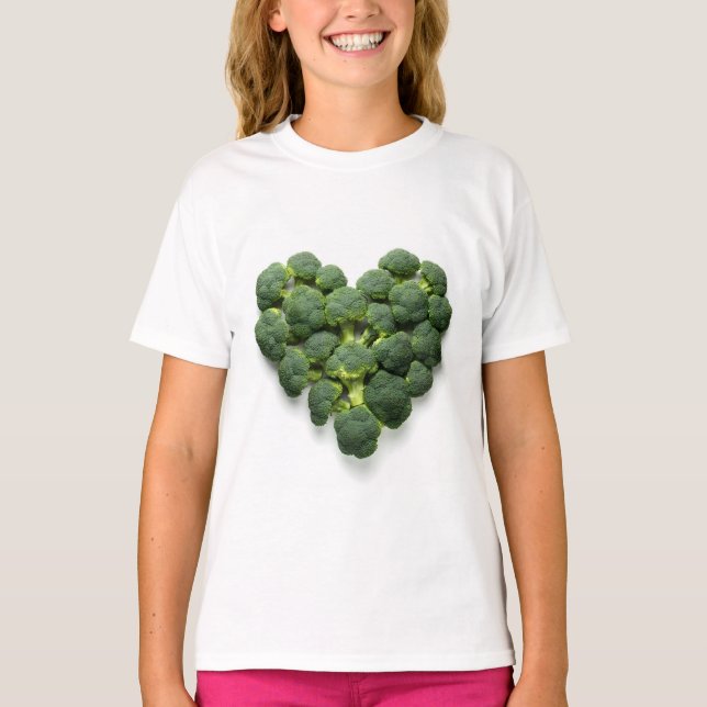 T-shirt Coeur de Brocoli (Devant)