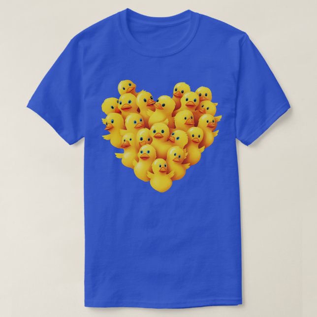 T-shirt Coeur de canard bébé (Design devant)