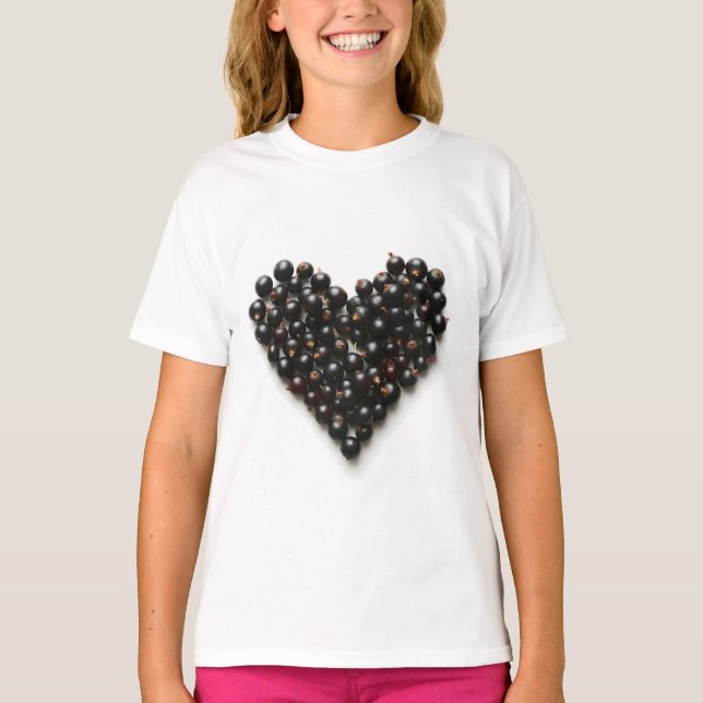 T-shirt Cœur de cassis (Devant)