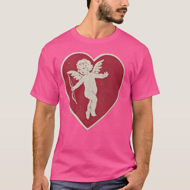T-shirt Cœur de Chérubin Coquette (Devant)