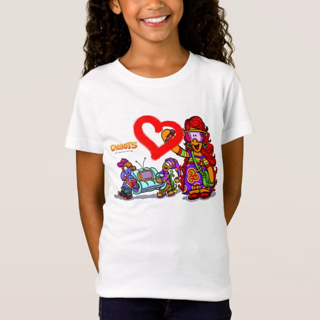 T-Shirt Coeur de Chobots (Devant)