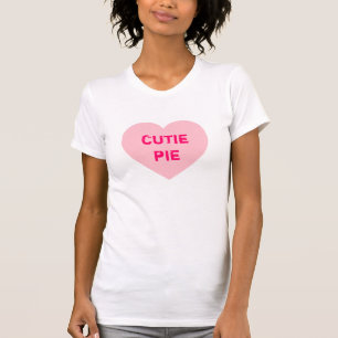 T-shirt Coeur de conversation rose personnalisable