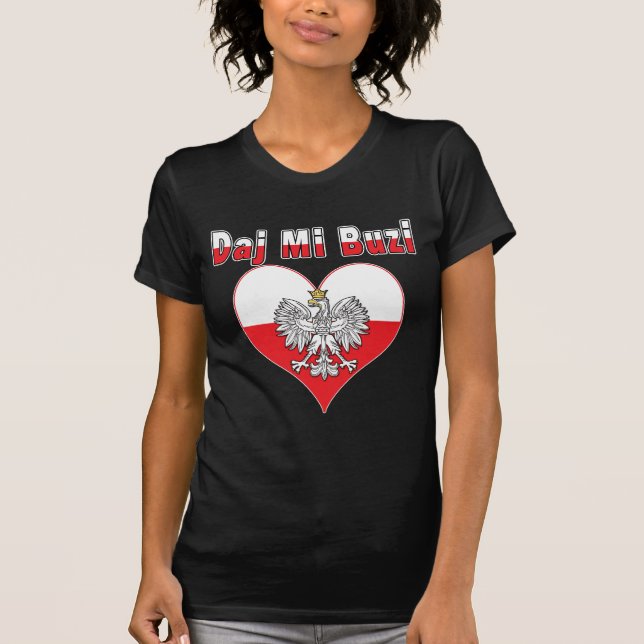 T-shirt Coeur de Daj MI Buzi Eagle (Devant)