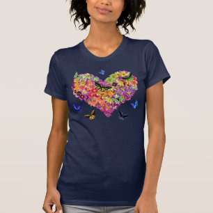 T-shirt Coeur de Daylily