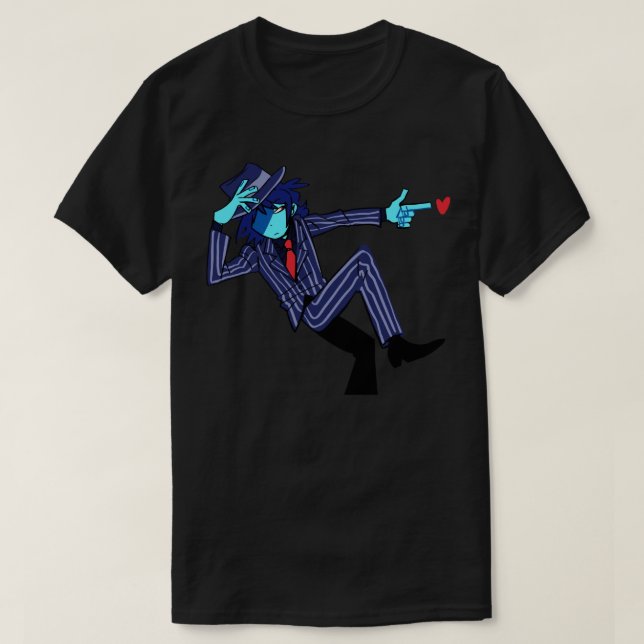 T-shirt coeur de deltarune (Design devant)