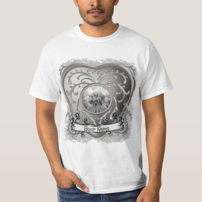 T-shirt Cœur de Fée Argenté (Devant)