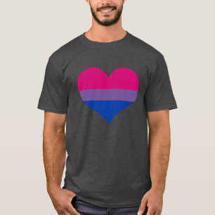 T-Shirt Cœur de Fierté Bi