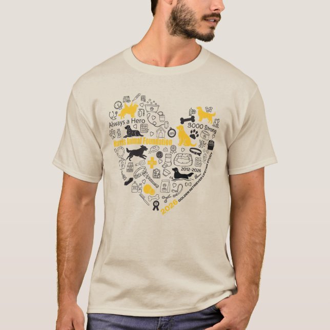 T-shirt Cœur de filles (Devant)
