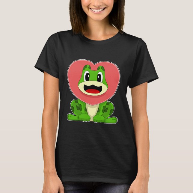 T-shirt Coeur de grenouille (Devant)