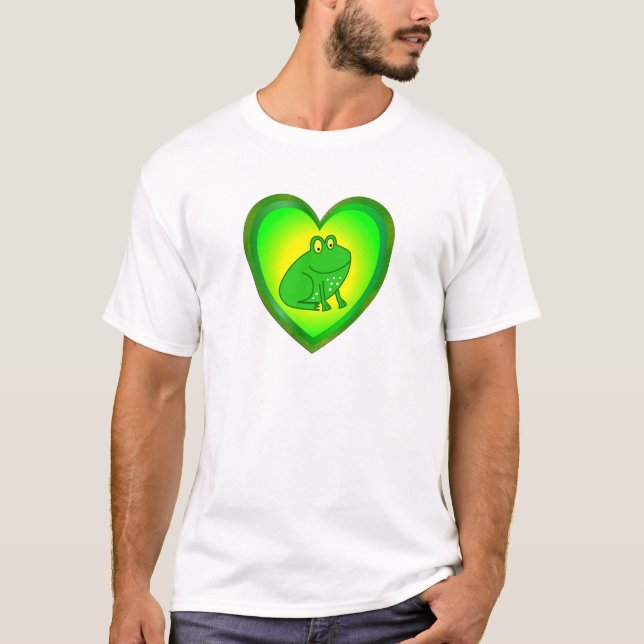 T-shirt Coeur de grenouille (Devant)