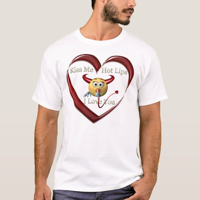 T-shirt coeur de hoplip de kissme (Devant)