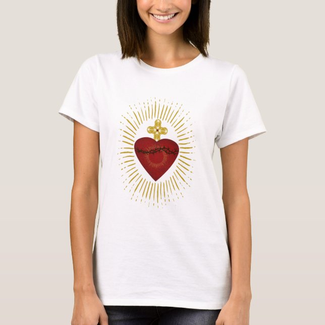 T-shirt Coeur de Jésus (Devant)