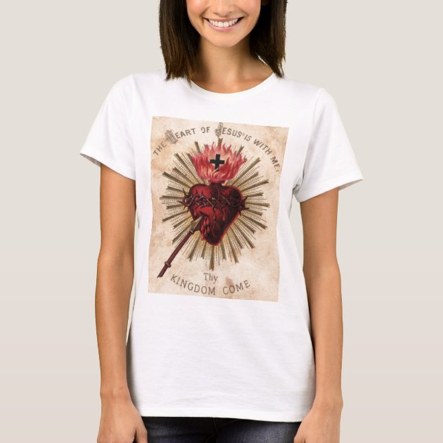 T-shirt Coeur de Jésus (petit) (Devant)