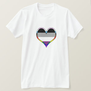T-shirt Coeur de la Fierté d'As