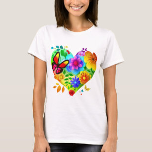 T-shirt Coeur de la nature
