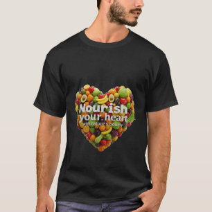 T-shirt Coeur de la nutrition : Faire place à la générosit