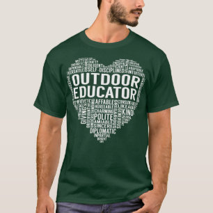 T-shirt Coeur de l'éducateur extérieur