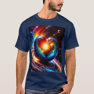 T-shirt Coeur de l'univers