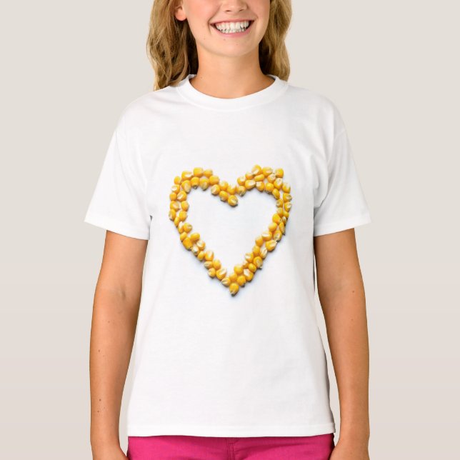 T-shirt Coeur de maïs doux (Devant)