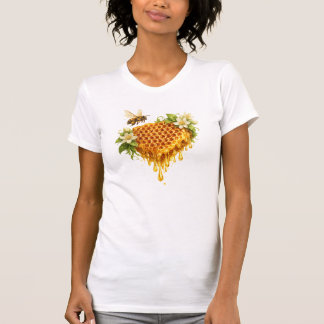 T-shirt Cœur de miel dégoulinant